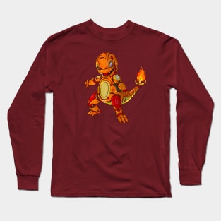 mecha lizard Long Sleeve T-Shirt